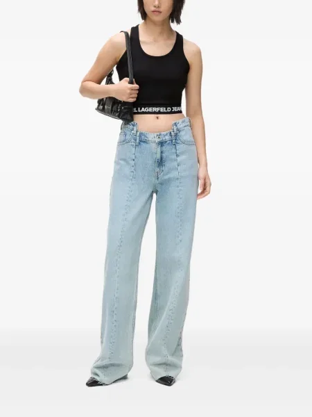 Top Karl Lagerfeld Jeans negru