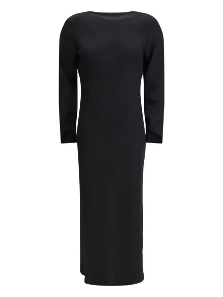 Rochie maxi Crida până la genunchi de costum negru