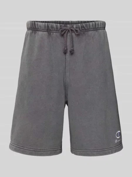 Bermudy o kroju regular fit z wyhaftowanym logo Champion