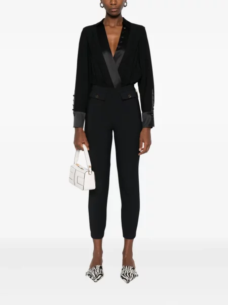 Kelnės Elisabetta Franchi juoda