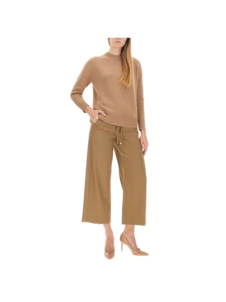 Sweter Max Mara wełniany beżowy