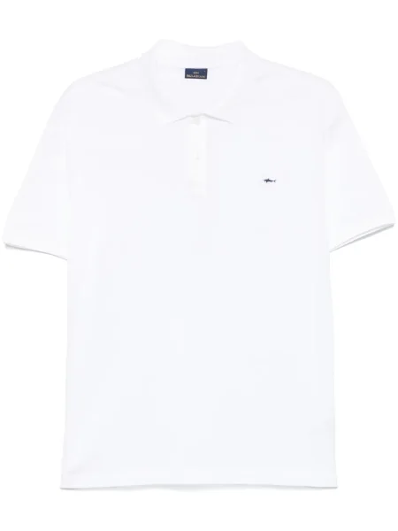 Polo Paul & Shark alb