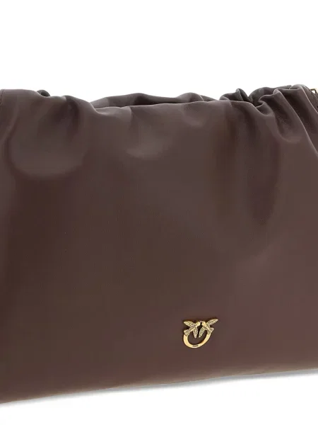 Geantă plic Pinko din piele maro