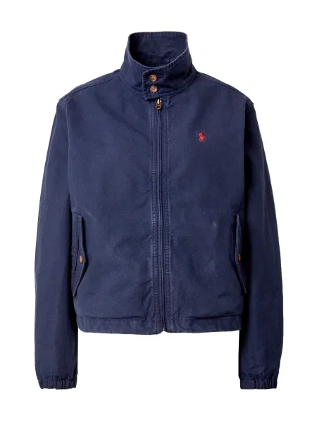 Polo Ralph Lauren Geacă de primăvară-toamnă WINDBREAKER bleumarin roșu