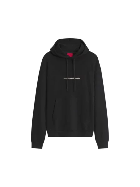 HUGO Bluza Datrihood czarny