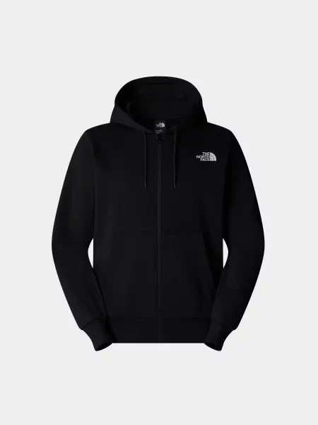 Кофта The North Face бавовна/поліестер чорний