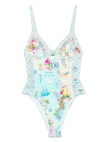 Costum de baie Camilla verde