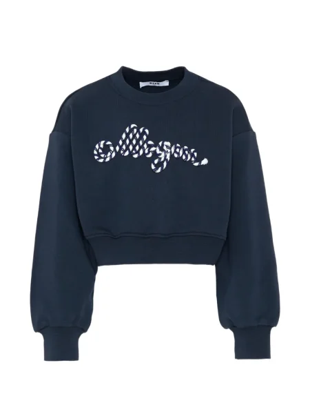 Bluza dziecięca Msgm niebieska