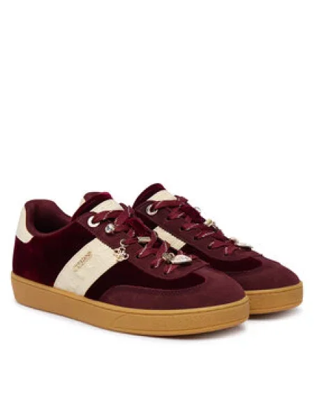 Sneakersy Guess Bordová
