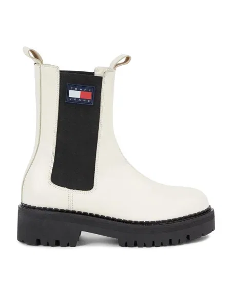 Tommy Jeans Ghete Jodhpur Tjw Urban Chelsea alb