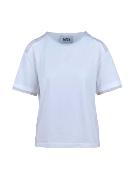 Koszulka Alpha Studio biała