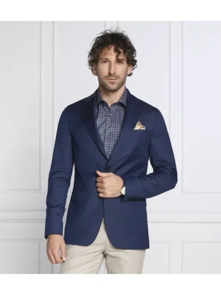 Oscar Jacobson de lână sacou ego blazer albastru
