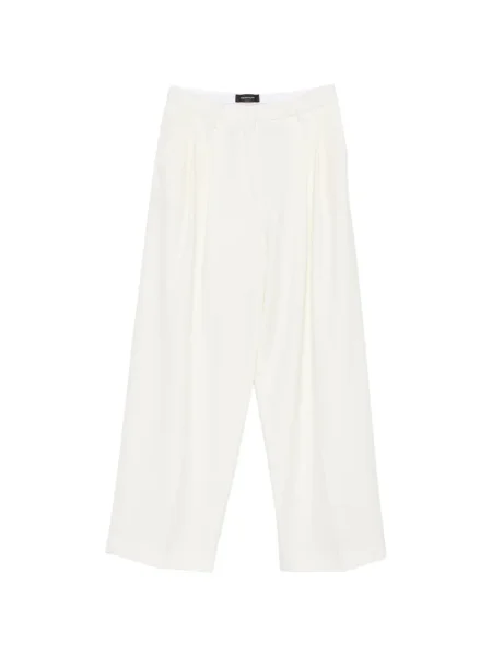 Pantaloni Fabiana Filippi plisate alb