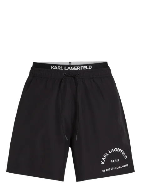 Slip de baie Karl Lagerfeld negru