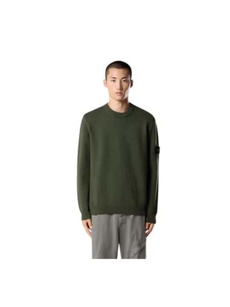 Sweter Stone Island z kamieniami zielony