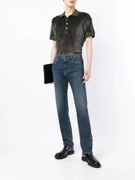 Džinsai Emporio Armani mėlyna