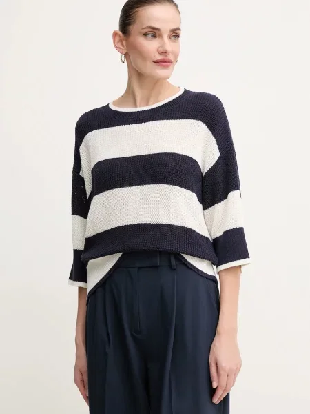 Pedro del Hierro pulover femei marin albastru