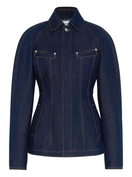 Geacă de blugi Jean Paul Gaultier albastru