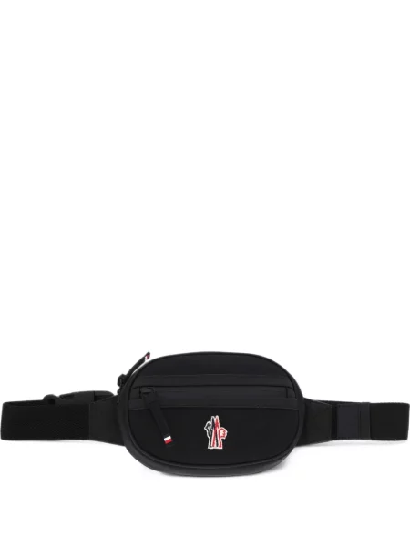 Curea Moncler Grenoble cu autograf negru