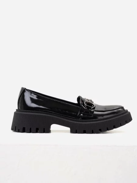 Шкіряні Лофери ISSA Plus чорний