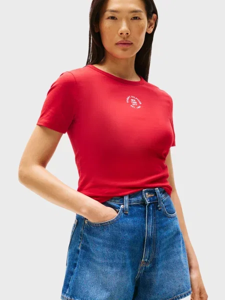 Футболка Tommy Hilfiger красная