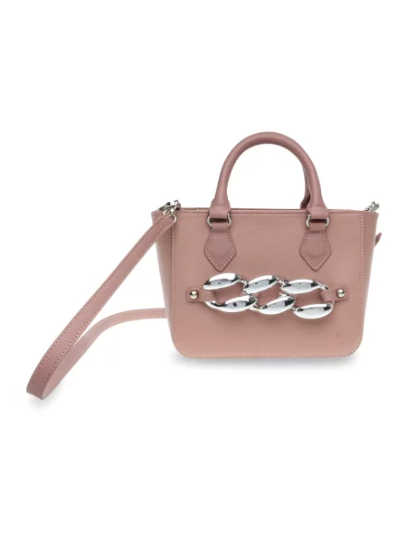 Body Steve Madden skórzany różowy