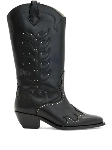 Botine Allsaints din piele negru
