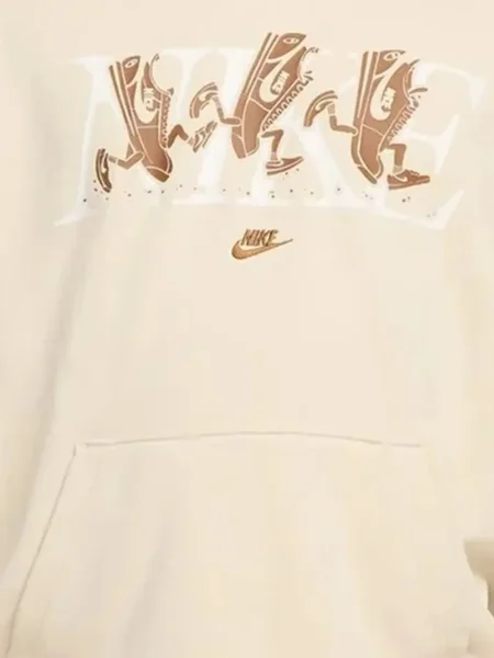 Top Nike polarowy o krotszym kroju z zamkiem błyskawicznym do połowy biały