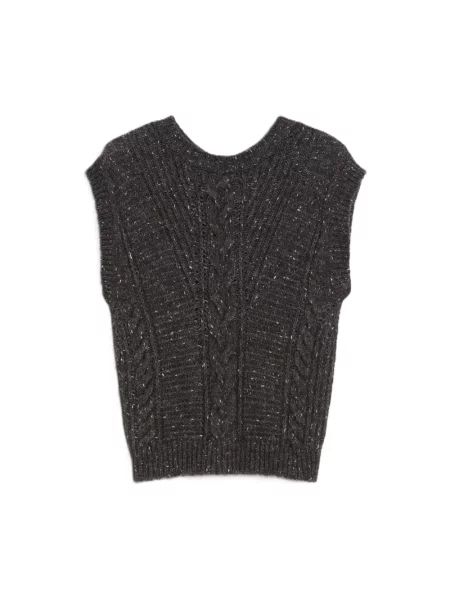 Kamizelka Max Mara szara