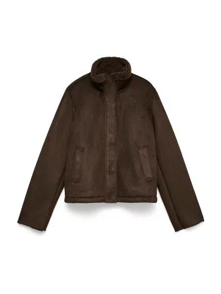 VERO MODA Geacă de primăvară-toamnă VMBERNIE ciocolatiu