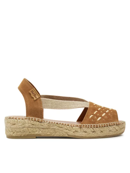 Espadryle Toni Pons brązowe