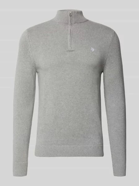 Sweter z dzianiny o kroju slim fit z czystej bawełny Review