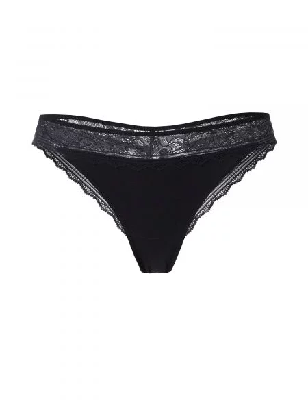 Palton Chantelle cu model floral negru