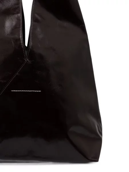 Τσάντα Mm6 Maison Margiela κλασική καφέ