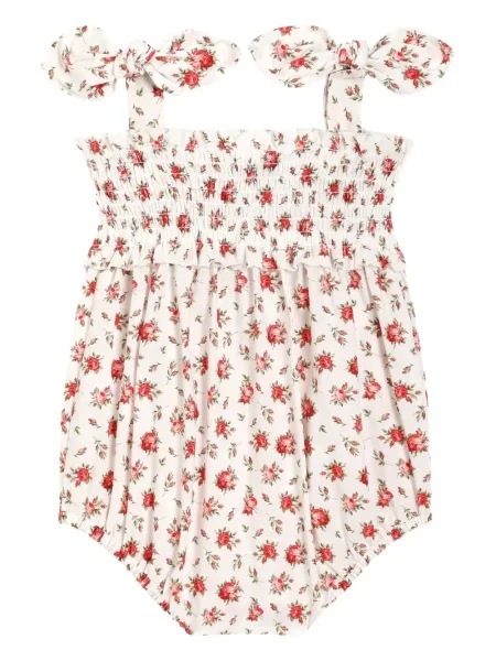 Krótki kombinezon dziecięcy Dolce And Gabbana biały