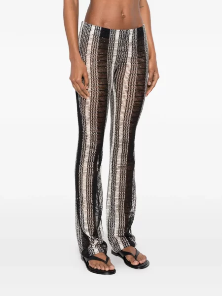 Pantaloni Missoni cu paiete negru