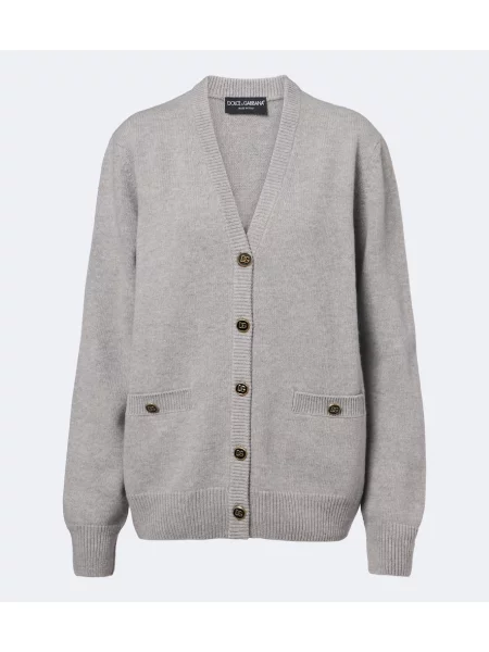 Cardigan Dolce&gabbana de lână gri