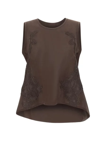 Bluzka Maurizio Mykonos brązowa