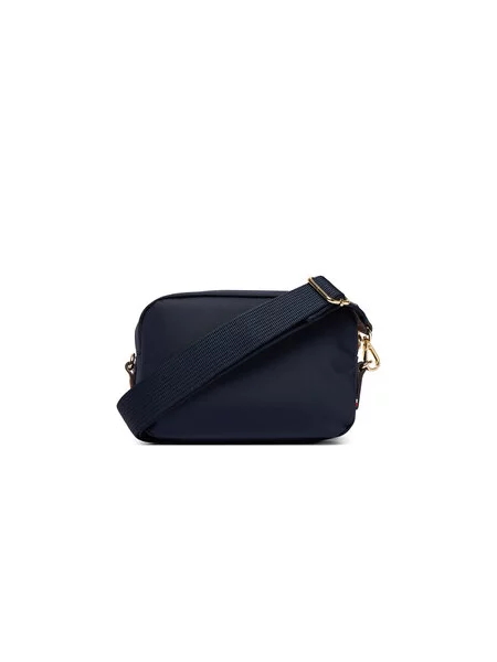TOMMY HILFIGER Taška cez rameno námornícka / červená / biela modrá