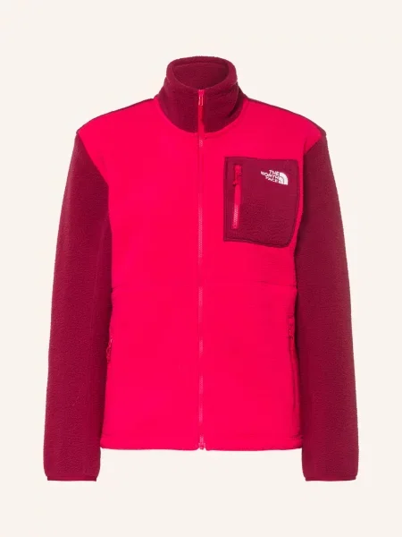 The North Face bluza rozpinana polarowa Yumiori czerwona