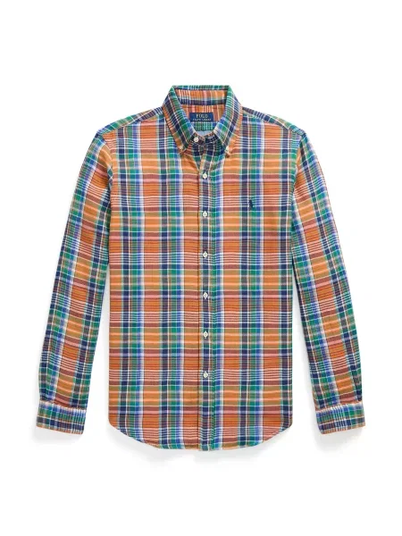 Polo Ralph Lauren Cămașă bleumarin portocaliu verde