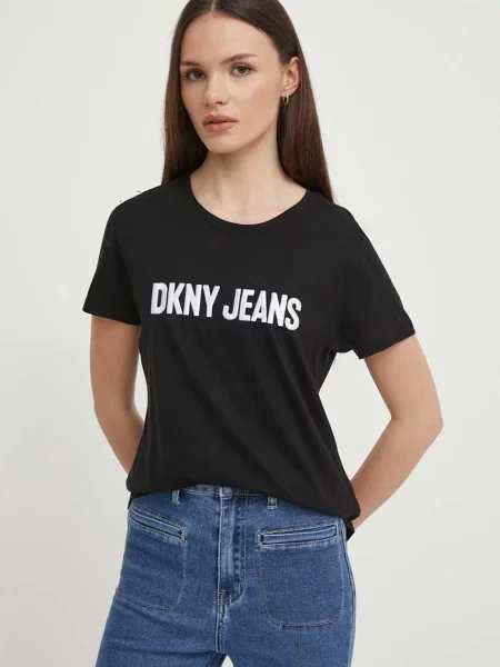 DKNY Majica kratkih rukava crna