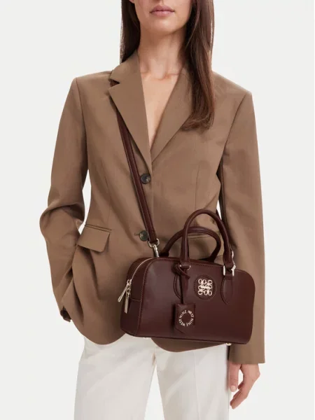 Nine West Geantă CEO- SATIN maro