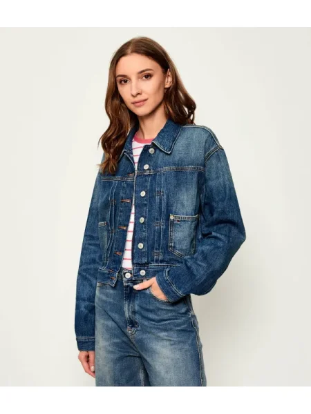 Tommy Jeans De blugi geacă TRUCKER |