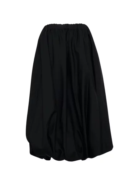 Fustă Noir Kei Ninomiya cu funde negru