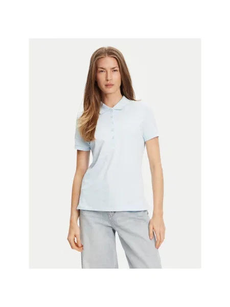 United Colors Of Benetton Polo Γαλάζιο Slim Fit