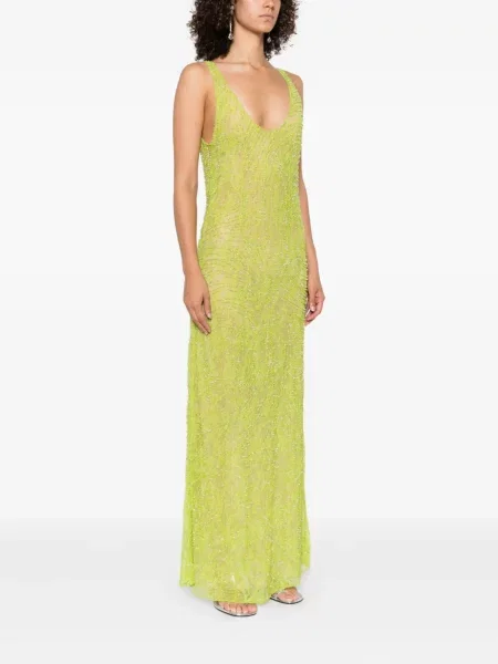 Rochie maxi Roberta Einer de costum verde