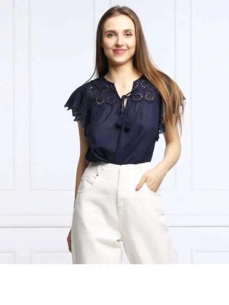 Pepe Jeans London Blúz kék