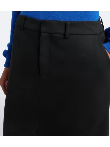 Puzdrová sukňa The Frankie Shop čierna
