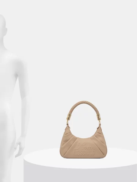 Love Moschino Hobo táska bézs